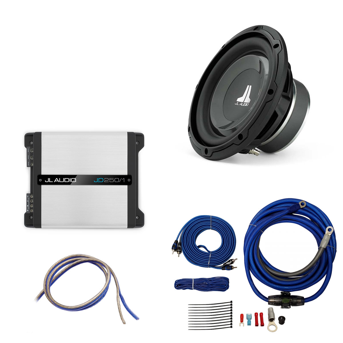 Jl Audio 8w1v3 2 With Jd250 1d 250 Watt Subwoofer Kit 8w1v3 4 Jx2501