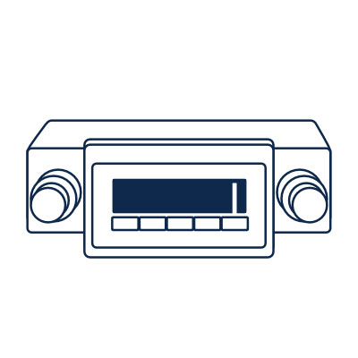 1977 Chevy Truck Radio