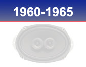 1960-1965 Ford Falcon Speakers, Coupe