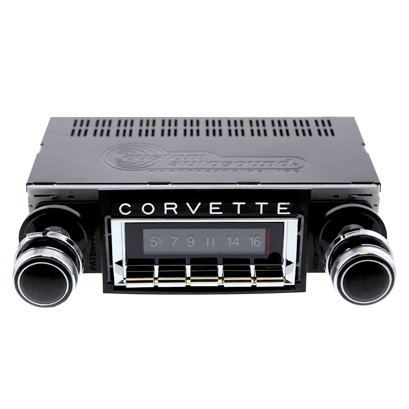 1968 1976 Corvette Radio With Bluetooth Usa 740 Cam Cvmv 740