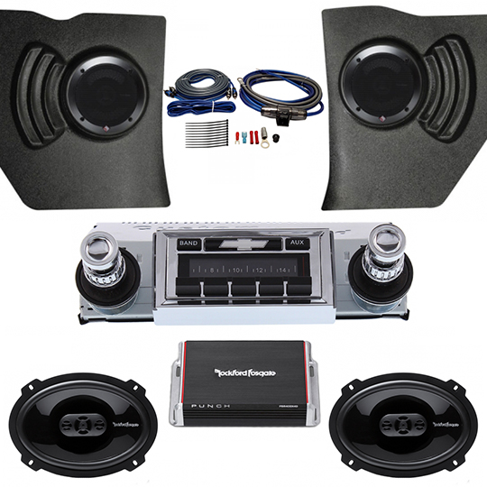 1961-1962 Impala Rockford Fosgate Premium Stereo Package: CAM-IMP-1_2 ...