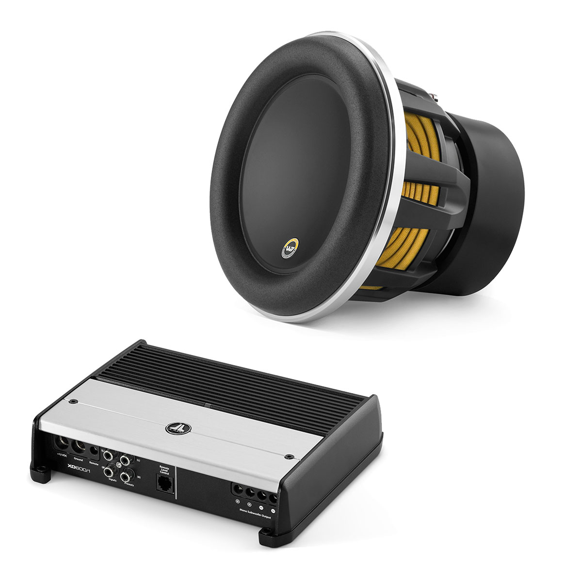 Jl Audio 10 W7 And Xd600 1v2 10 Inch Subwoofer Kit 10w7ae Xd6001