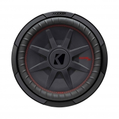 Kicker 48CWRT124 Comp RT 12 Inch Subwoofer 4 Ohm DVC 500W RMS