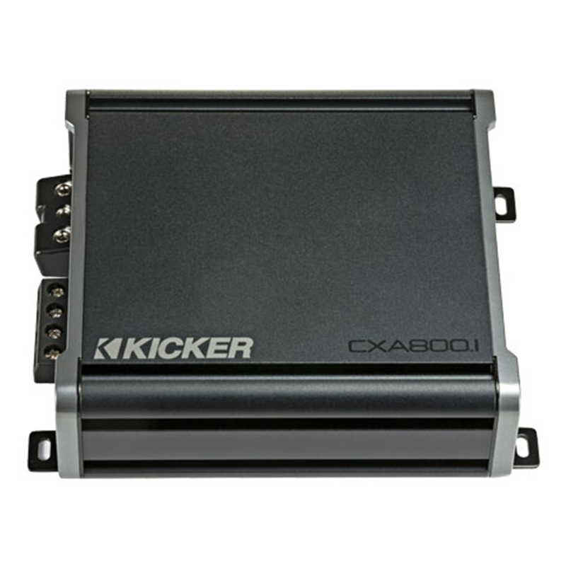 Kicker 46CXA800.1t 800-Watt Mono Class D Subwoofer Amplifier