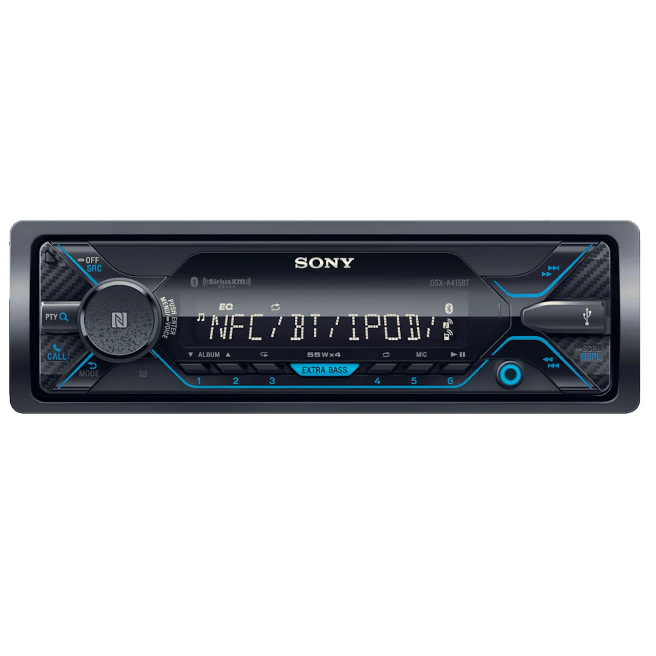 Sony DSX-A415BT Bluetooth Media Receiver with USB & AUX (No CD): DSX-A415BT