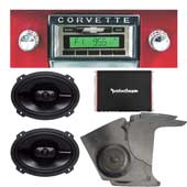 Chevy Corvette Radio & Speaker Packages