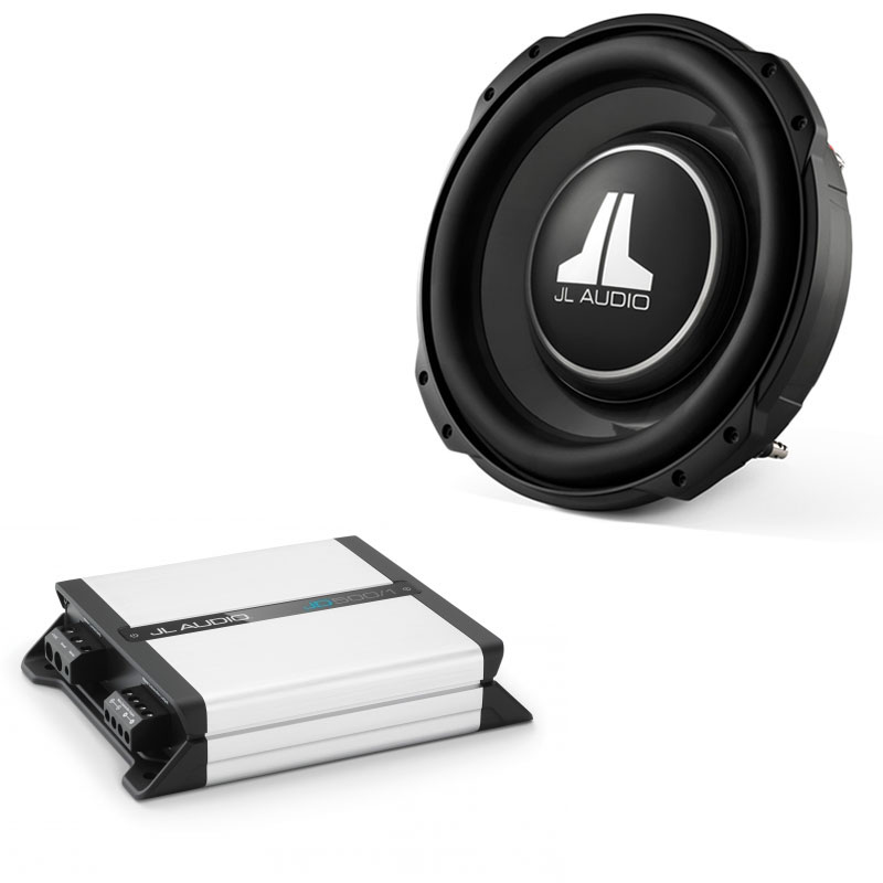 JL Audio 12TW3D4 and JX500/1D Subwoofer Package 12TW3D4JX5001