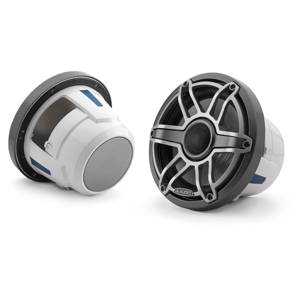 JL Audio M6-880X-S-GmTi 8.8" Coaxial Speakers Sport Titanium Grilles ...