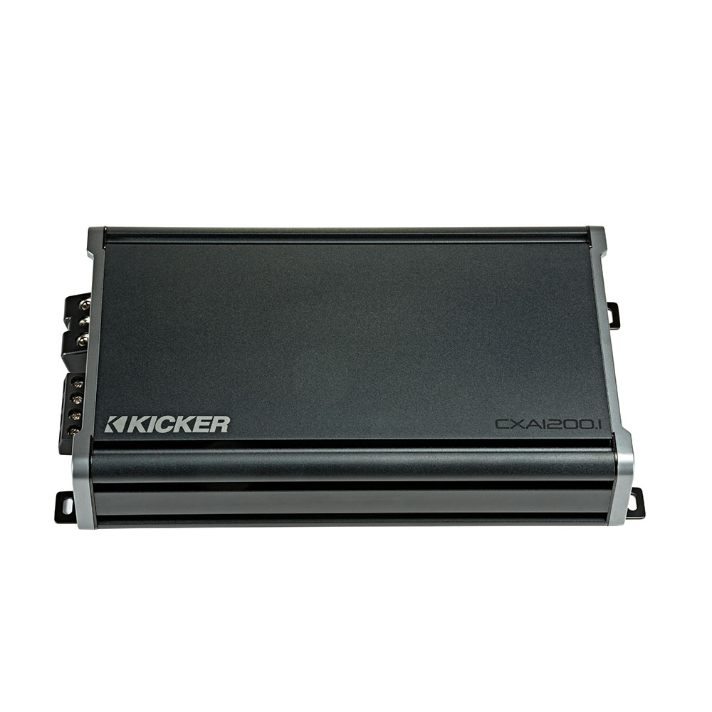 Kicker 46CXA1200.1t 1200-Watt Mono Class D Subwoofer Amplifier