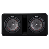 Kicker CompR Loaded Subwoofer Enclosures