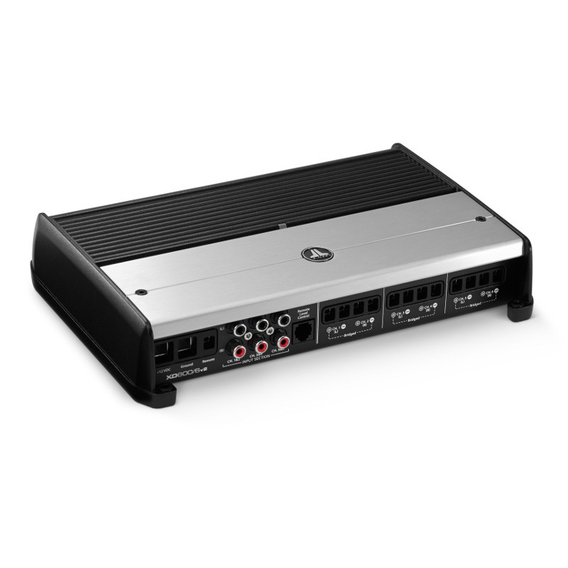 JL Audio XD600/6v2 600 Watt 6 Channel Amplifier: XD600-6v2